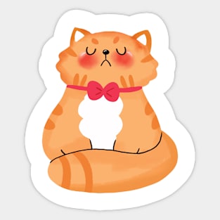 cute cat Sticker